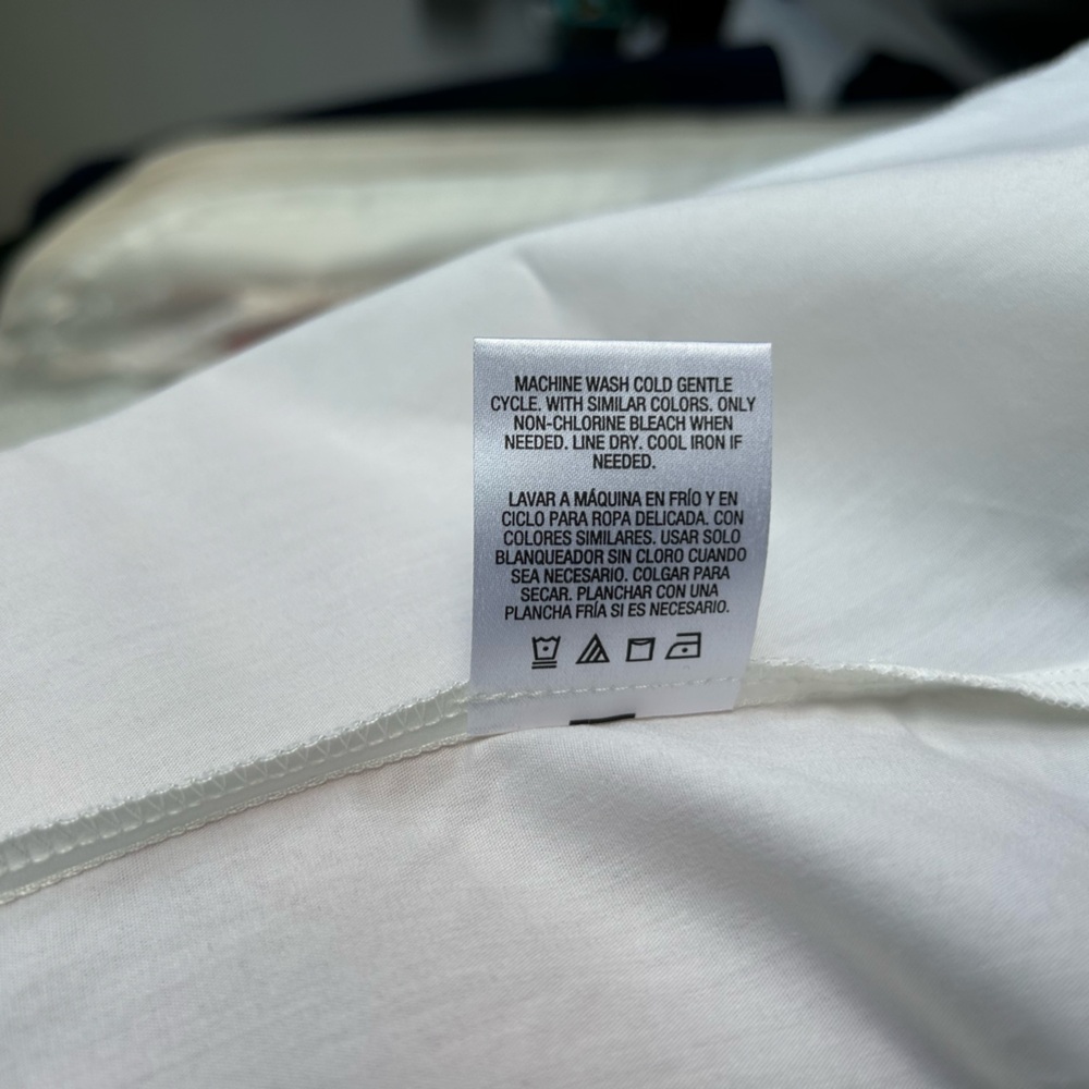 Covington Classic White Short Sleeve Button Down Shirt - Picture 4 of 8